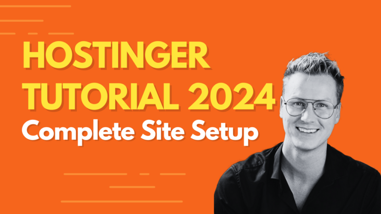 Hostinger tutorial
