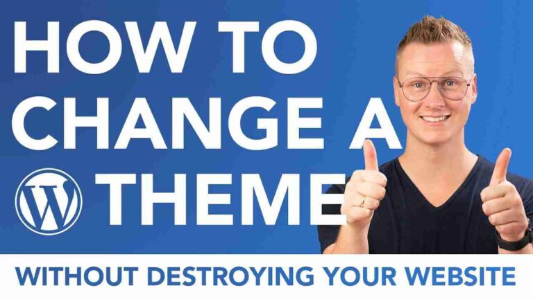 How To Change WordPress Theme